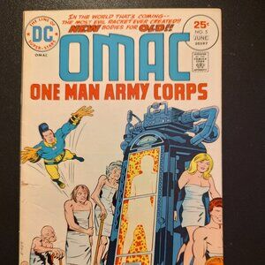OMAC #5 New Bodies for Old By Jack Kirby Cover by Jack Kirby & Bruce Berry DC